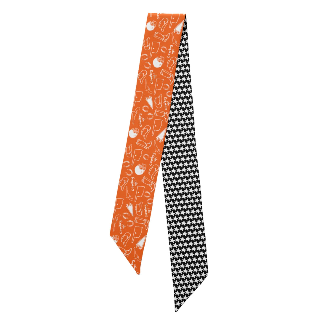SIDELINE TWILLY SCARF: STILLWATER