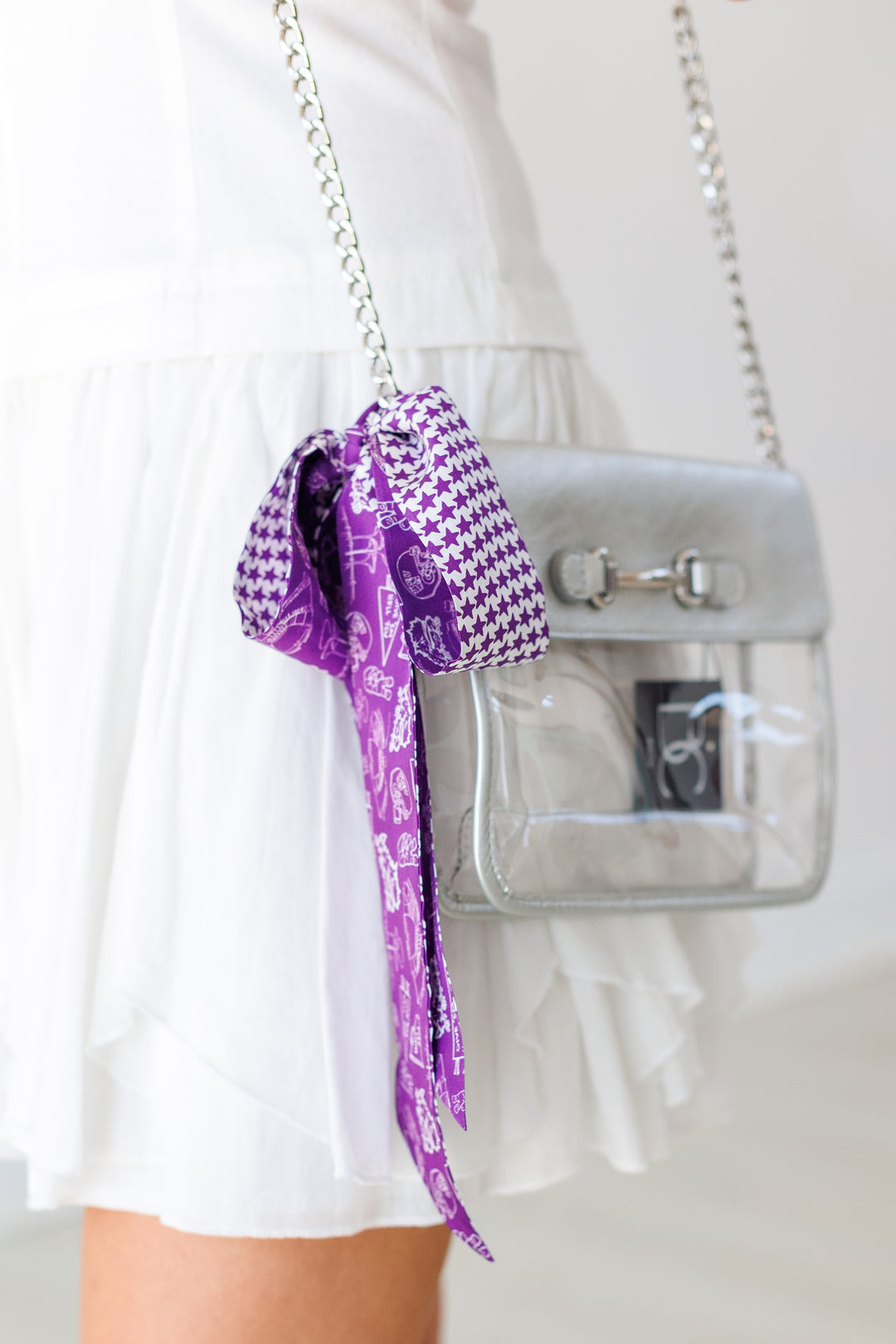 SIDELINE TWILLY SCARF: TCU