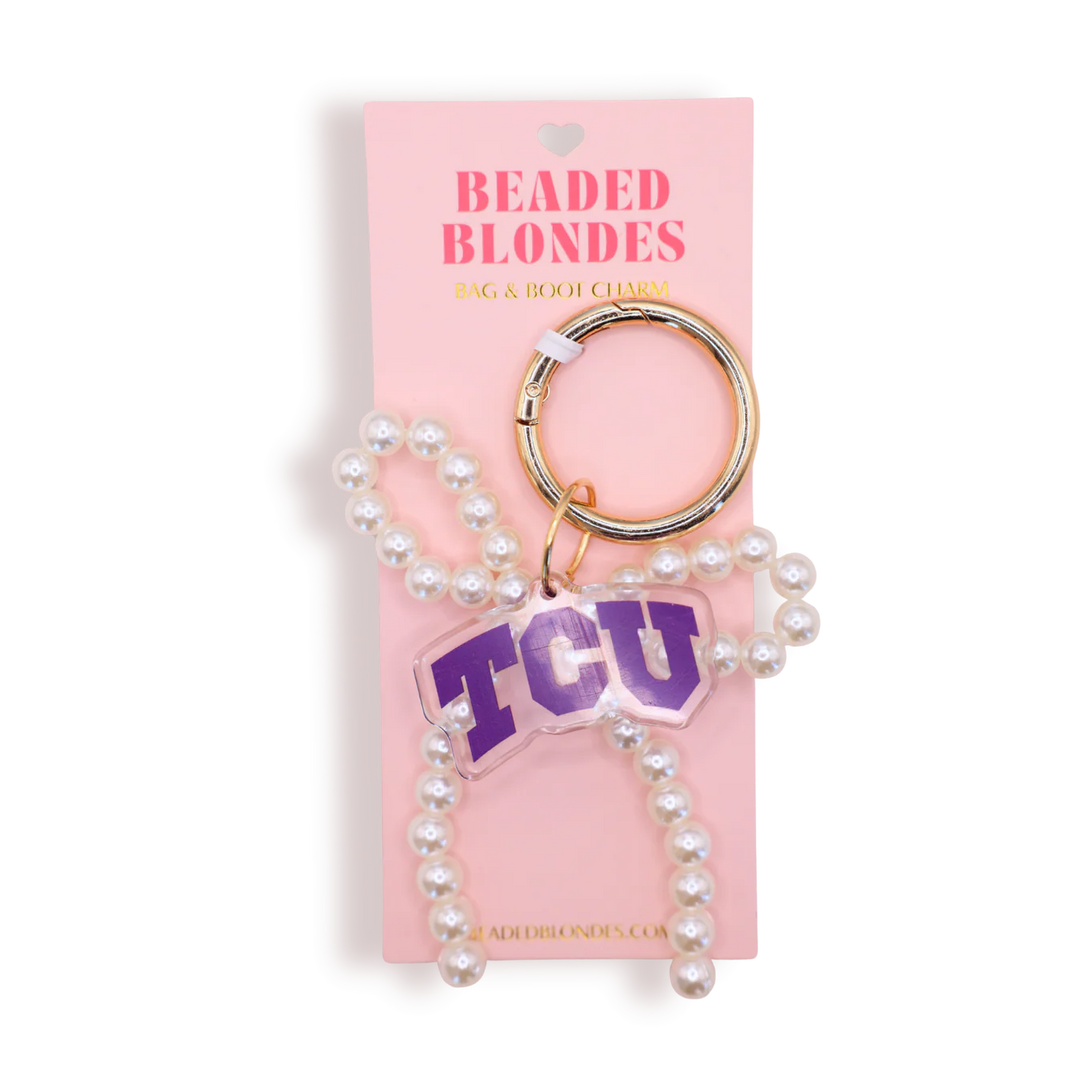 TCU BAG &amp; BOOT CHARM