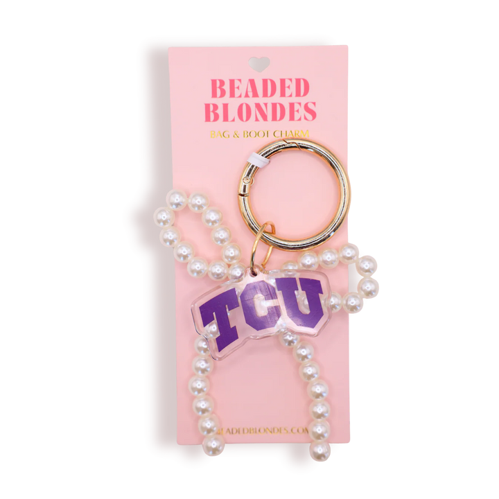 TCU BAG &amp; BOOT CHARM