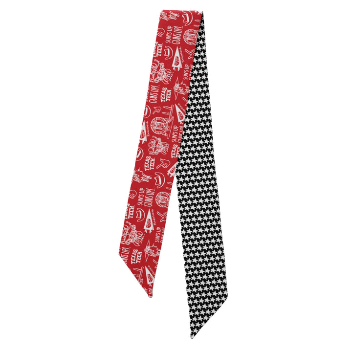 SIDELINE TWILLY SCARF: TEXAS TECH