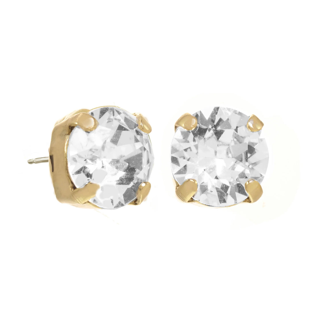 TOVA: OAKLAND STUDS -CLEAR