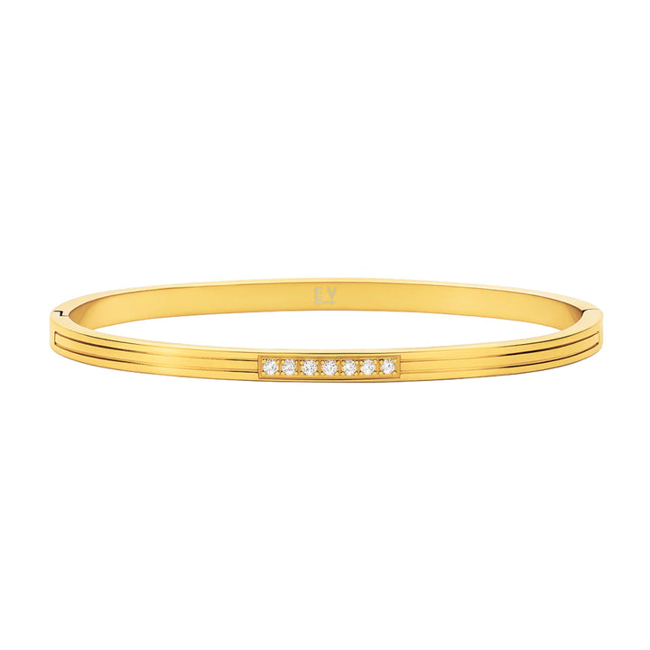 ELLIE VAIL: CLEO BANGLE BRACELET- GOLD