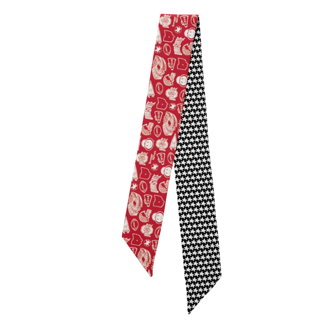 SIDELINE TWILLY SCARF: OHIO STATE