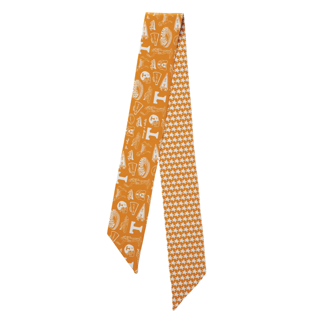 SIDELINE TWILLY SCARF: TENNESSEE