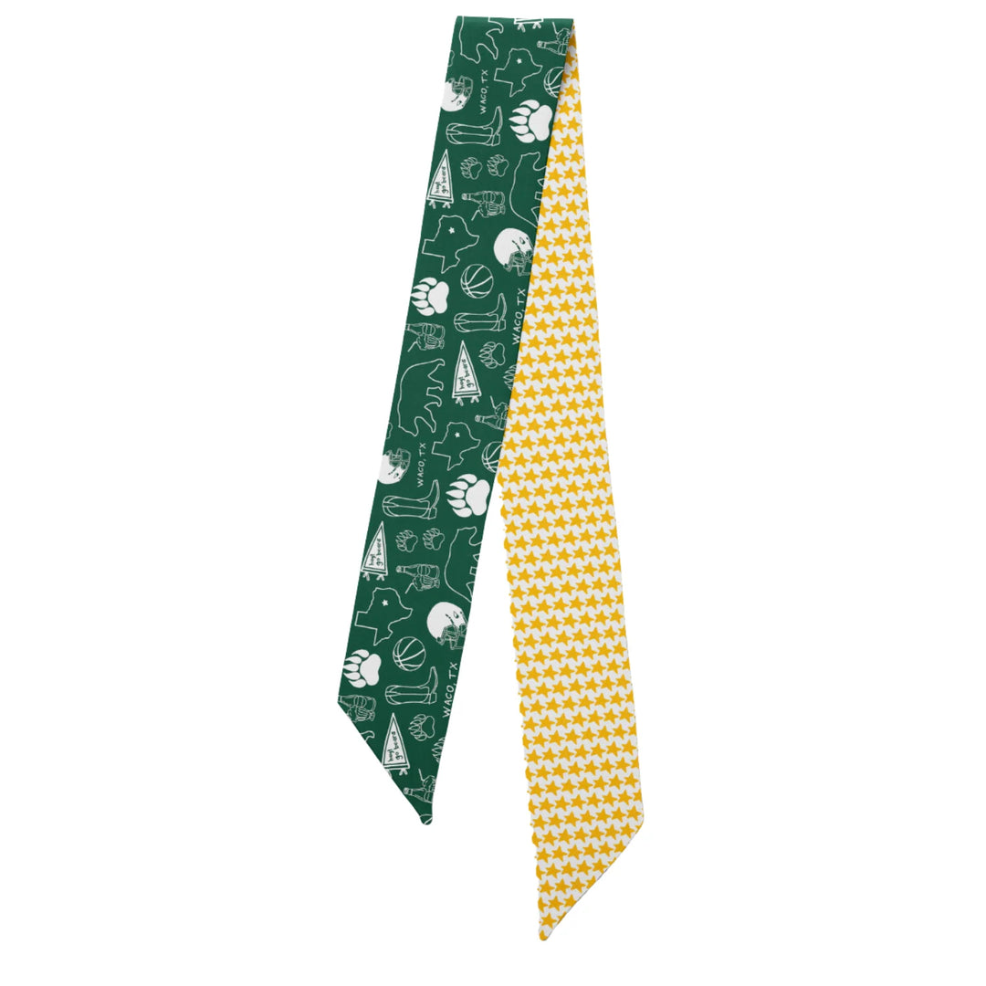 SIDELINE TWILLY SCARF: WACO