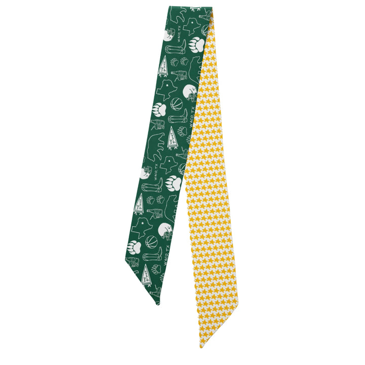 SIDELINE TWILLY SCARF: WACO
