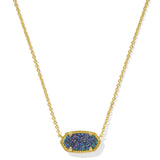 Kendra Scott: Gold Elisa Drusy Pendant Necklace