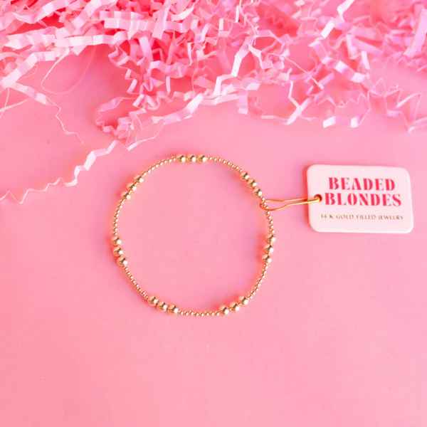 ILY BRACELET: GOLD