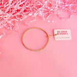 3MM BRACELET: GOLD