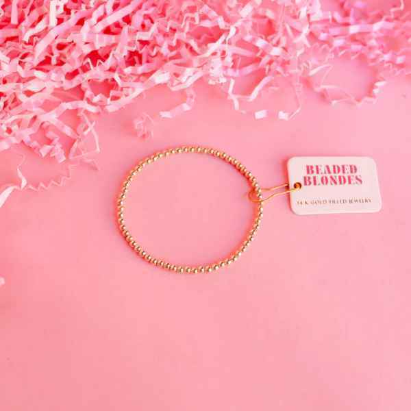 3MM BRACELET: GOLD