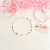 SPRINKLE BRACELET: WHITE