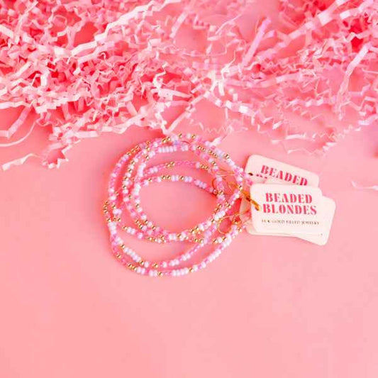 SPRINKLE BRACELET: PINK