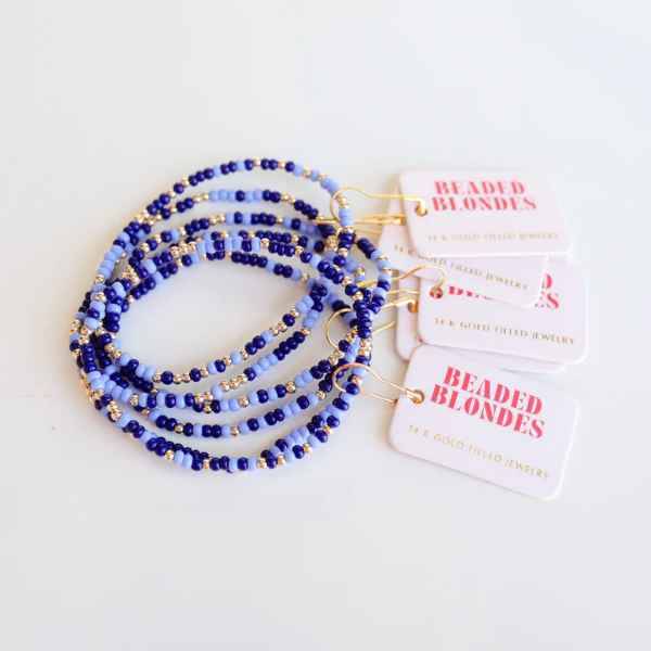 SPRINKLE BRACELET: DENIM