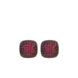 Magenta Soiree Stud Earring