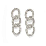 Silver Courtney Earring