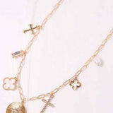 Gia Charm Necklace