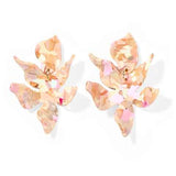 PEACH BLOOM FLORA EARRING