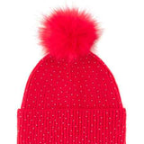 Red Natalia Beanie