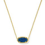 Kendra Scott: Gold Elisa Drusy Pendant Necklace