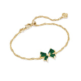 Kendra Scott: Emerald Drusy Blair Bow Bracelet