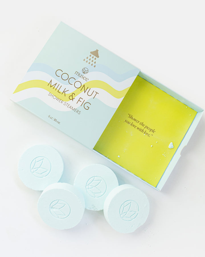 MUSEE SHOWER STEAMER: COCONUT MILK & FIG