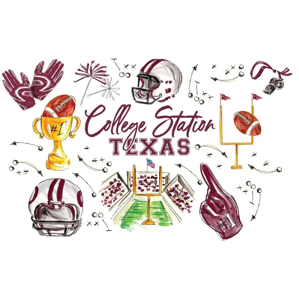 TAILGATES IN COLLEGE STATION STEMLESS WINE CUP