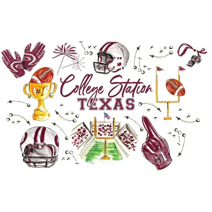 TAILGATES IN COLLEGE STATION STEMLESS WINE CUP