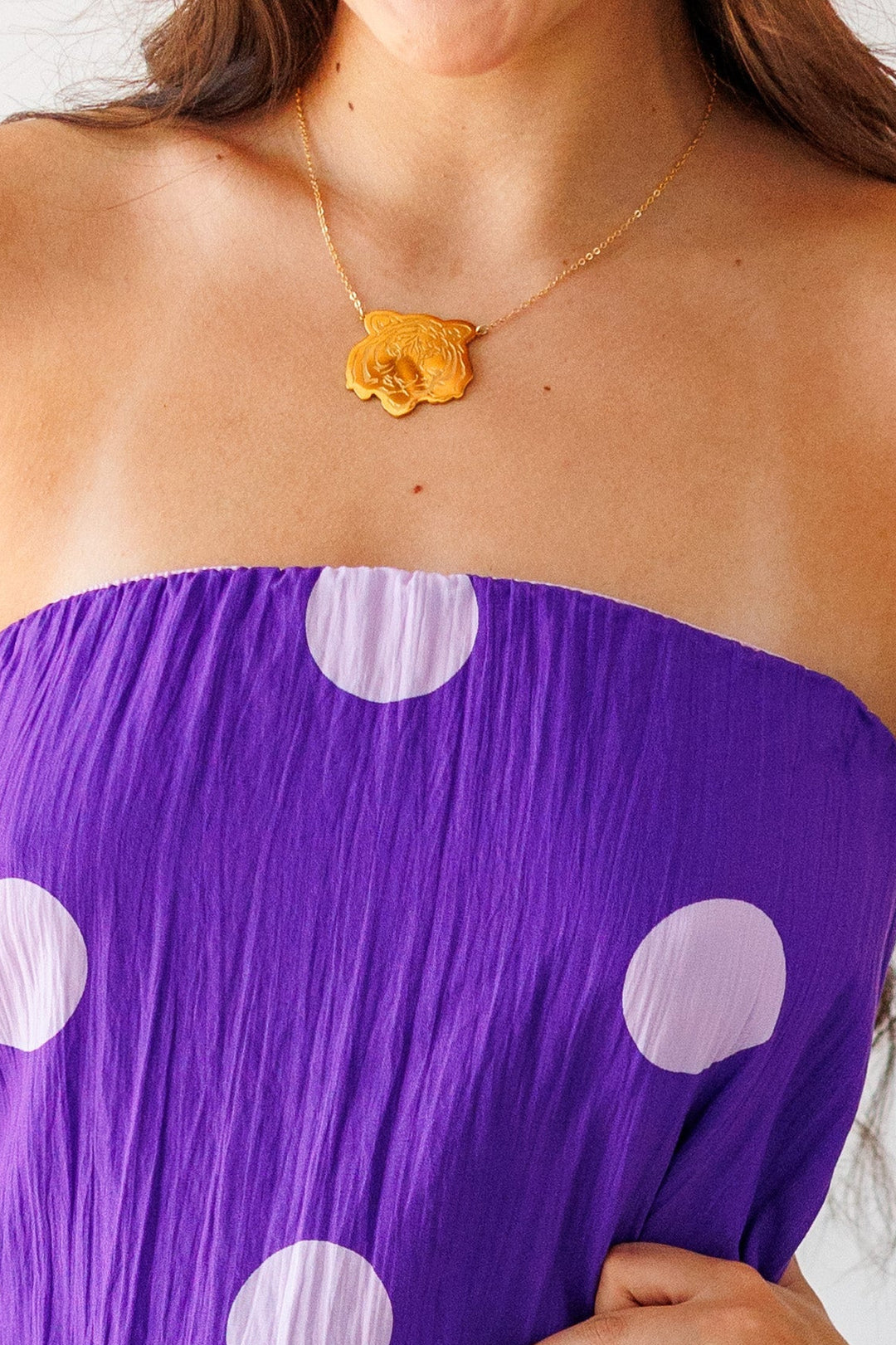 MASCOT PENDANT NECKLACE - TIGER