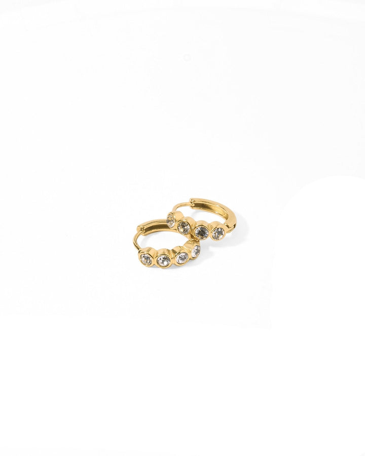 Huggie Earrings - Colette Gold