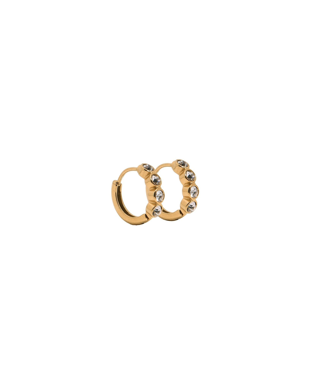 Huggie Earrings - Colette Gold