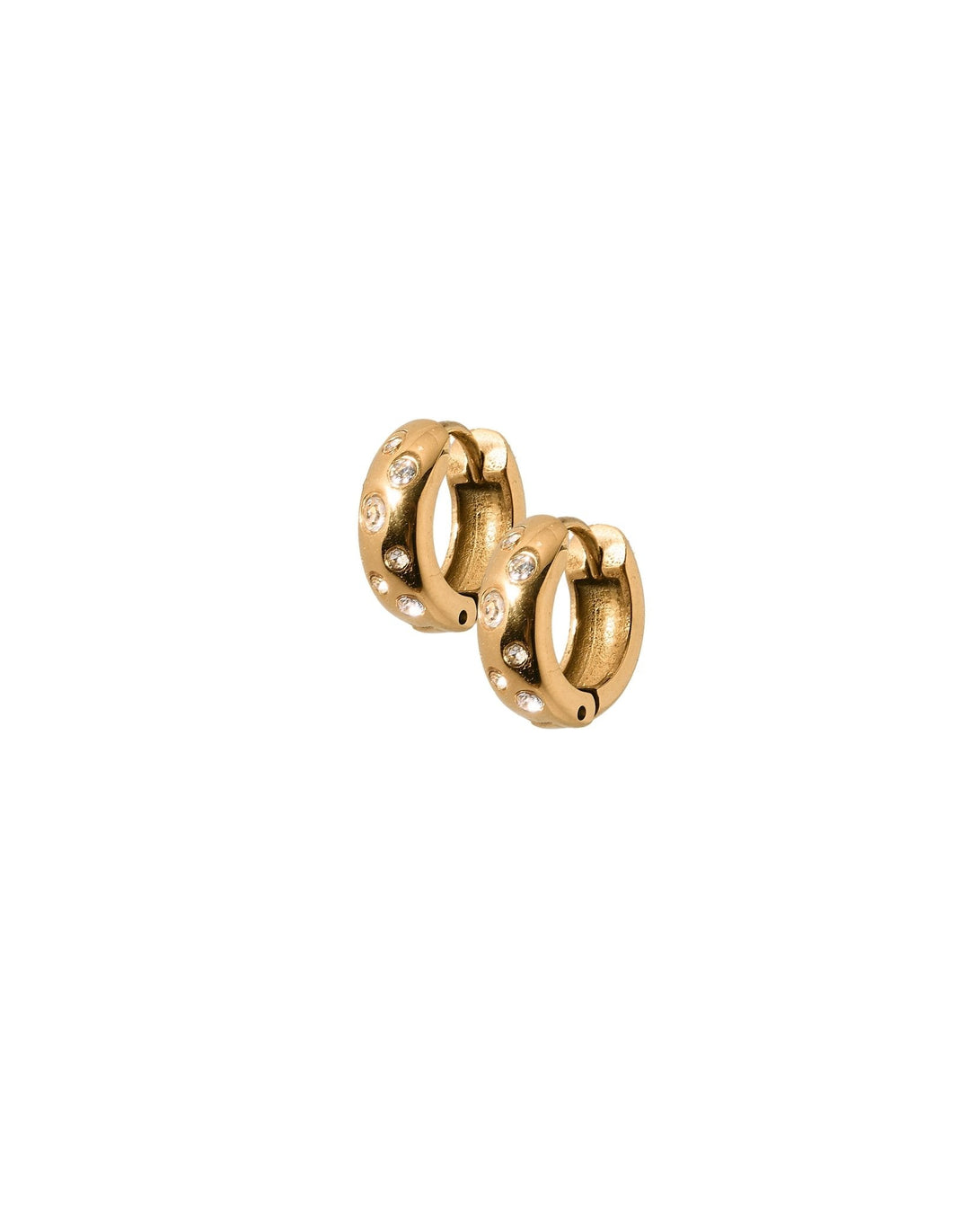 Huggie Earrings - Hunter Gold