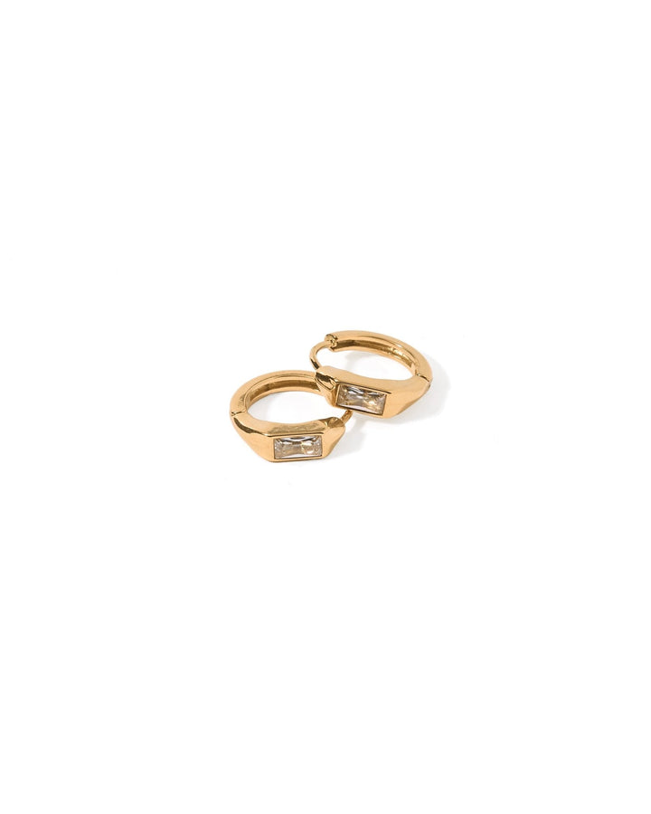 Huggie Earrings - Lottie Gold