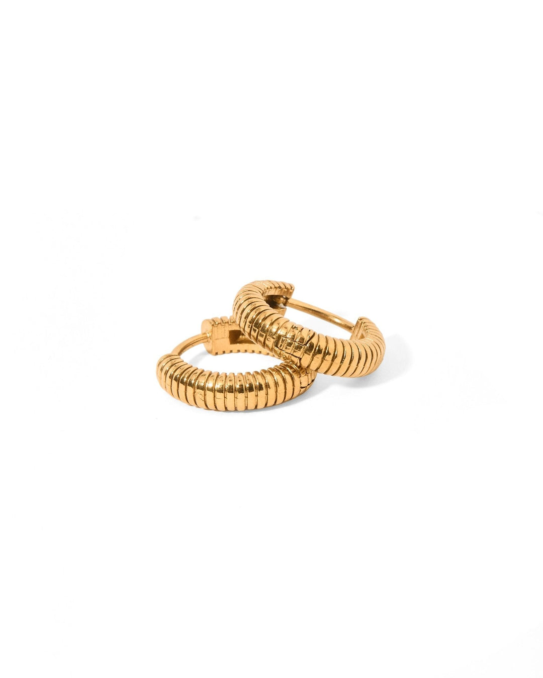 Huggie Earrings - November Gold