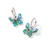 KENDRA SCOTT: BRIGHT AQUA MIX BIANCA BUTTERFLY HUGGIE