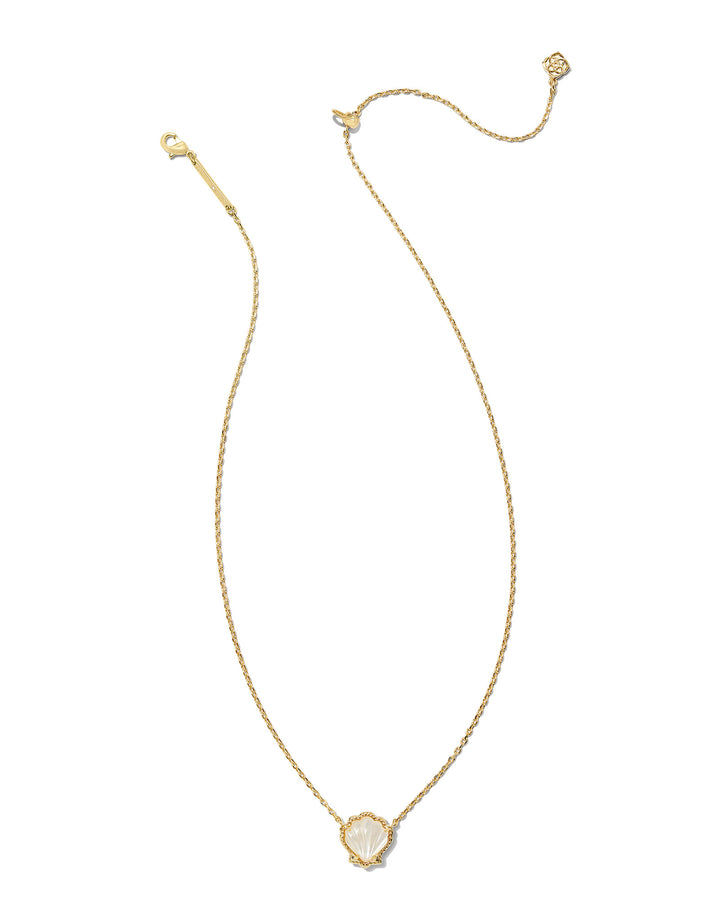 KENDRA SCOTT: IVORY MOTHER OF PEARL BRYNNE SHELL PENDANT