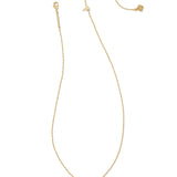 KENDRA SCOTT: CHEER PENDANT NECKLACE GOLD