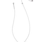 KENDRA SCOTT: CHEER PENDANT NECKLACE RHODIUM