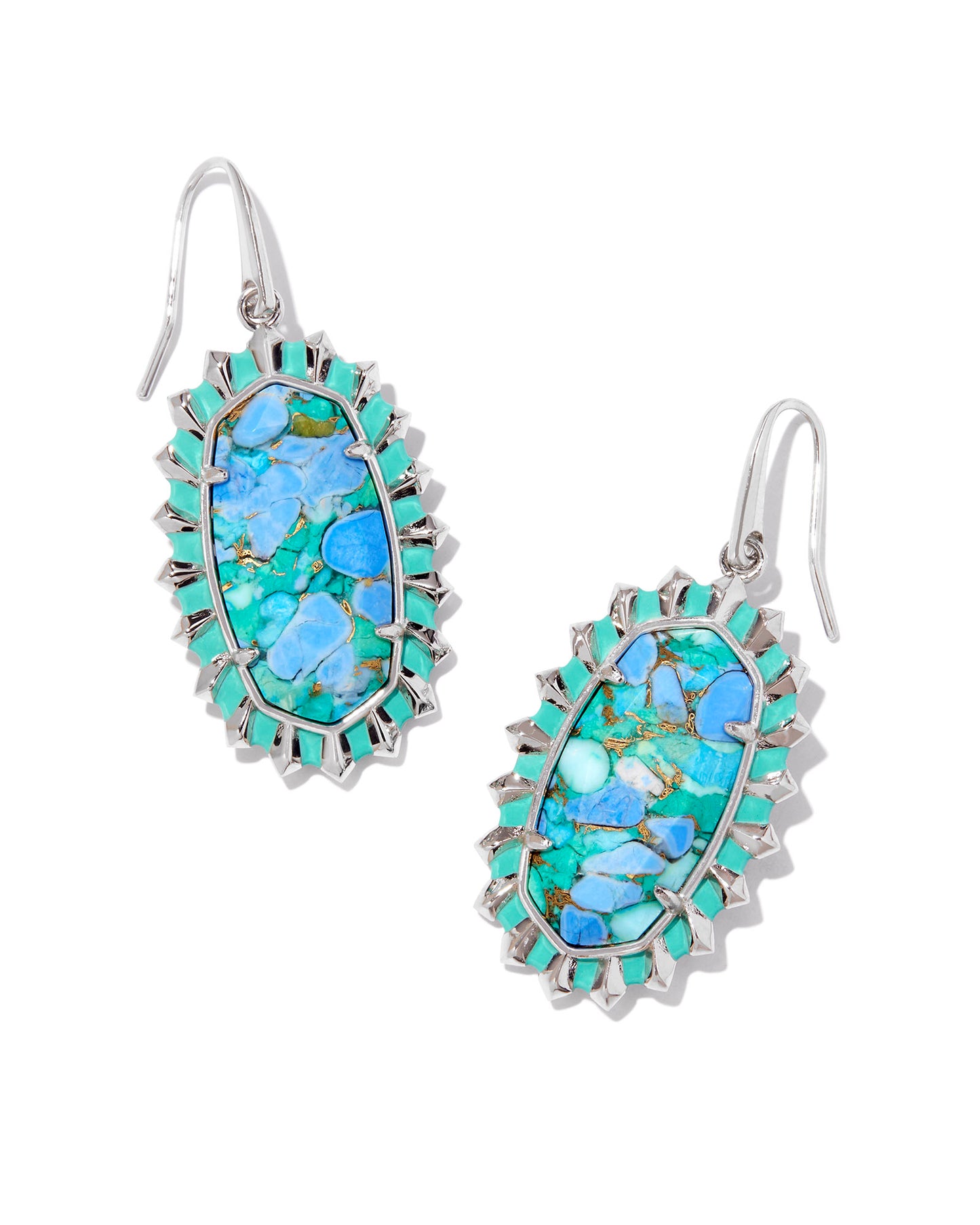 KENDRA SCOTT: DANI COLOR BURST DROP EARRING