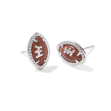 KENDRA SCOTT: FOOTBALL STUD EARRING