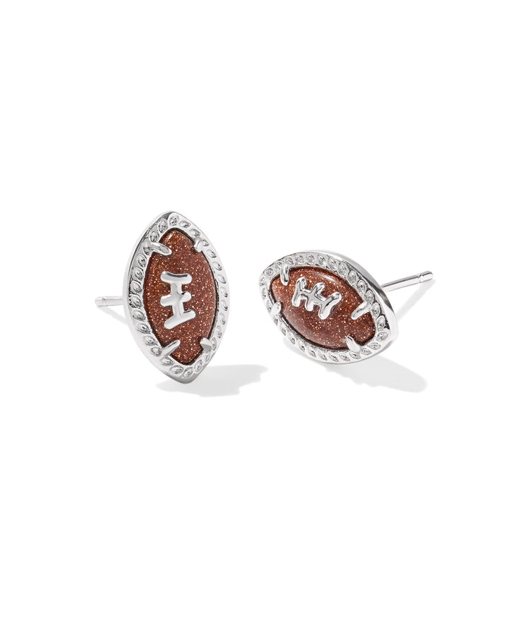 KENDRA SCOTT: FOOTBALL STUD EARRING