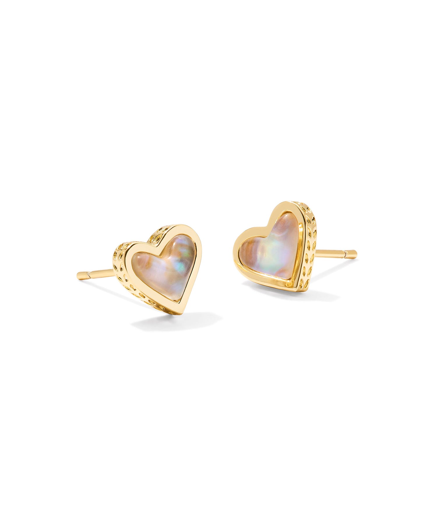 KENDRA SCOTT: FRAMED ARI HEART STUD