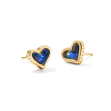 KENDRA SCOTT: FRAMED ARI HEART STUD