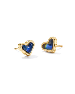 KENDRA SCOTT: FRAMED ARI HEART STUD