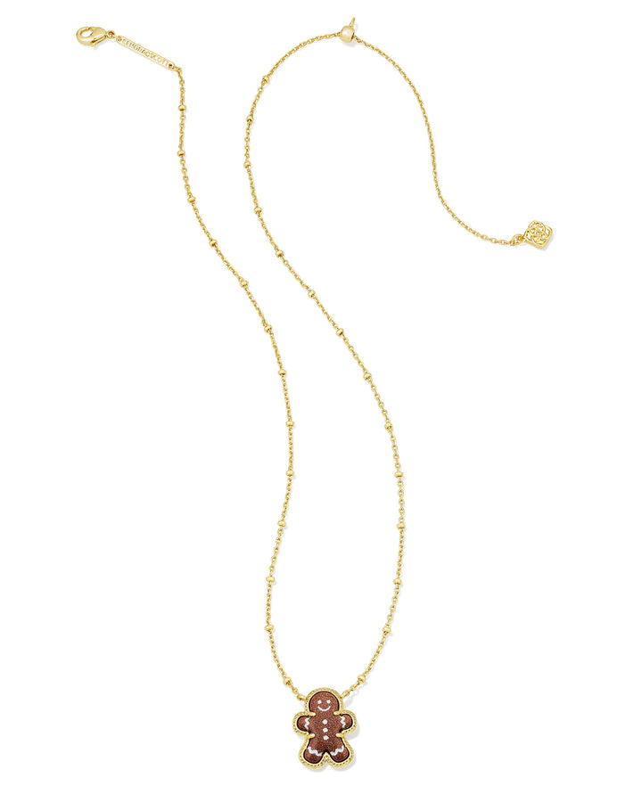 KENDRA SCOTT: GINGERBREAD PENDANT NECKLACE