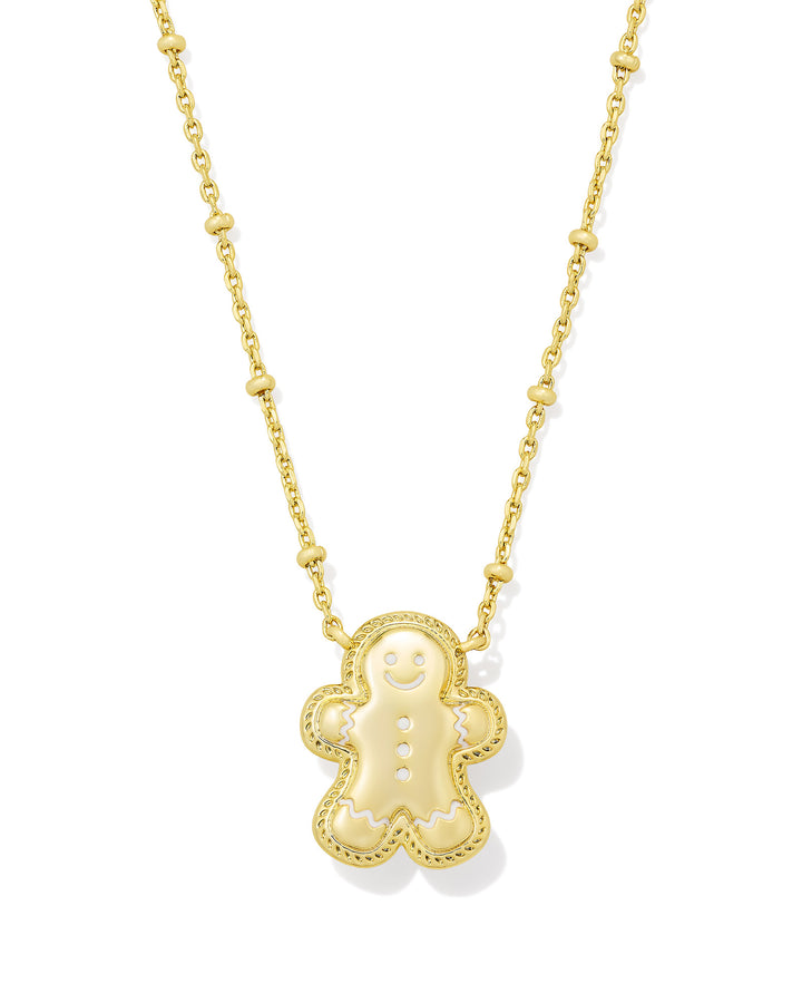 KENDRA SCOTT: GINGERBREAD PENDANT NECKLACE