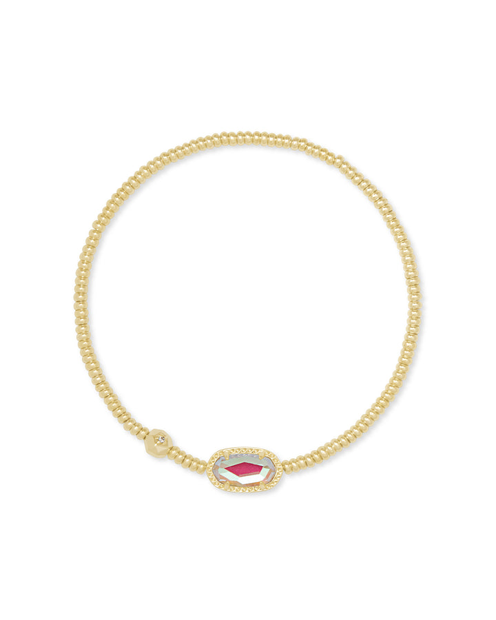 KENDRA SCOTT: GOLD GRAYSON STRETCH BRACELET