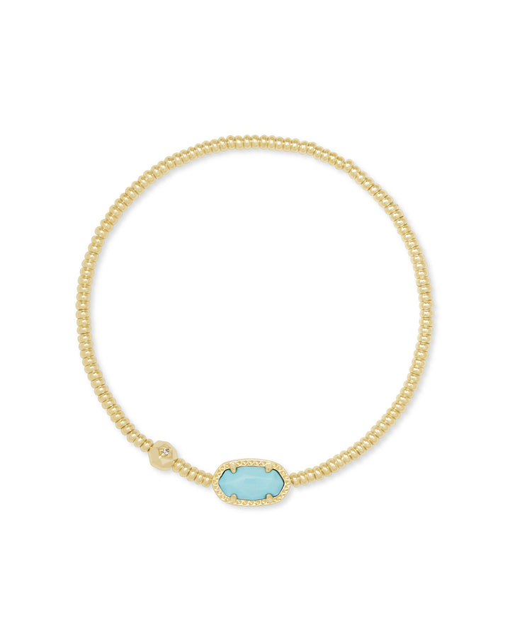 KENDRA SCOTT: GOLD GRAYSON STRETCH BRACELET
