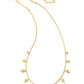 KENDRA SCOTT: KINSLEY STRAND NECKLACE GOLD