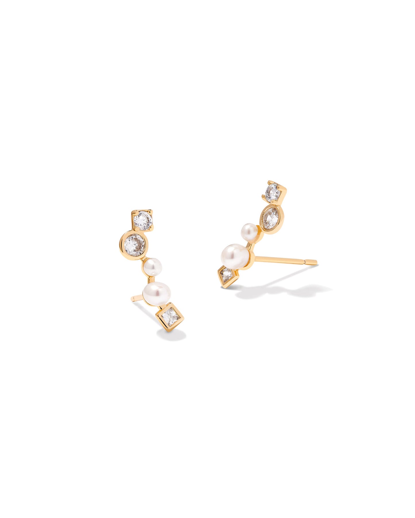 Kendra Scott: Leighton Ear Climber in Gold